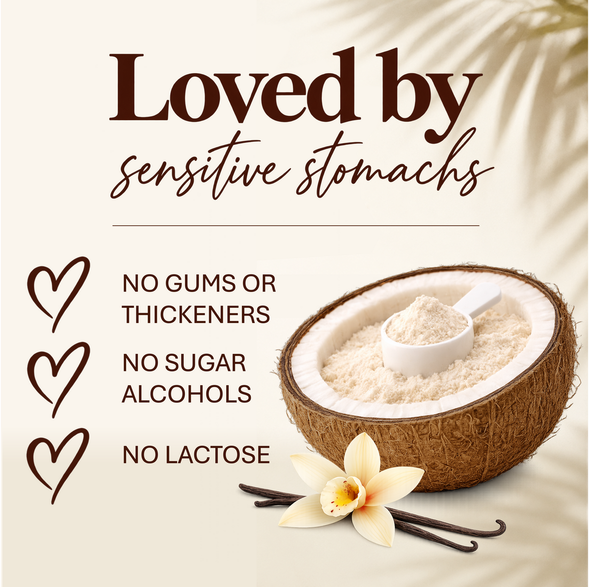 Coconut Protein Vanilla Velvet 300g