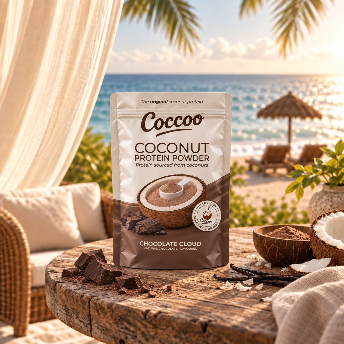 Coconut Protein Chocolate Cloud 300g